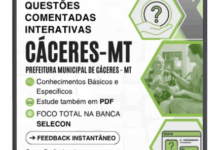Guia Completo: 750 Questões Comentadas para Agente Comunitário de Saúde – Cáceres MT 2026