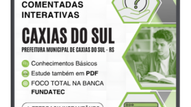 Guia Completo: 750 Questões Comentadas para Nível Médio em Caxias do Sul – RS