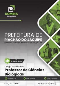 Transforme o Ensino: Apostila do Professor de Ciências de Riachão do Jacuípe 2026