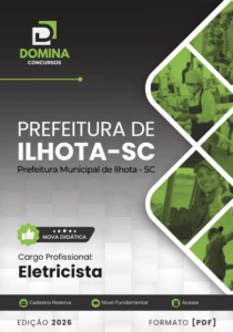 Transforme sua Carreira: Apostila Eletricista Ilhota SC 2026 – Aprenda e Conquiste!