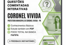 1000 Questões Comentadas para Concursos Nível Superior em Coronel Vivida, PR 1000 Questões Comentadas para Concursos Nível Superior em Coronel Vivida, PR