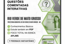 1000 Questões Comentadas para Concursos de Nível Superior – Rio Verde/MS