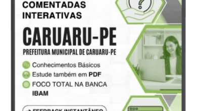 1000 Questões Comentadas para Concursos de Nível Superior em Caruaru-PE