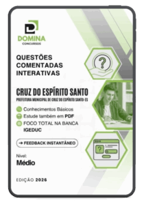500 Questões Comentadas: Preparação para Nível Médio em Cruz do Espírito Santo – PB