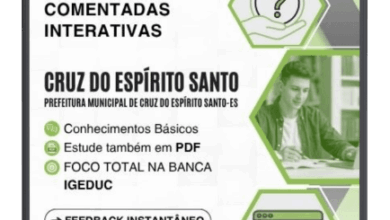 500 Questões Comentadas: Preparação para Nível Médio em Cruz do Espírito Santo – PB