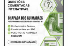 500 Questões Comentadas para Concursos Nível Médio em Chapada dos Guimarães – MT 500 Questões Comentadas para Concursos Nível Médio em Chapada dos Guimarães – MT