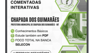 500 Questões Comentadas para Concursos Nível Médio em Chapada dos Guimarães – MT 500 Questões Comentadas para Concursos Nível Médio em Chapada dos Guimarães – MT