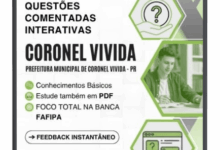 500 Questões Comentadas para Nível Médio em Coronel Vivida, PR: Aprimore seus Estudos 500 Questões Comentadas para Nível Médio em Coronel Vivida, PR: Aprimore seus Estudos