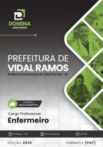 Aposte na sua carreira: Apostila do Enfermeiro Vidal Ramos SC 2026 é a chave do sucesso!