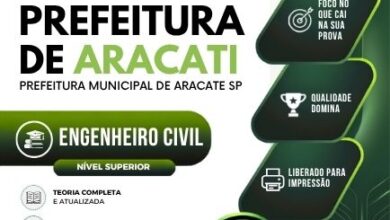 Apostila 2026: Preparação para Engenheiros Civis em Aracati, CE