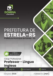 Apostila 2026 para Professores de Inglês: Estrela-RS – Conteúdos e Metodologias