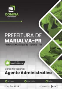 Apostila Agente Administrativo 2026 – Marialva PR: Preparação e Conteúdo Completo
