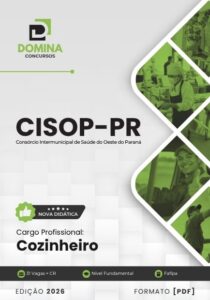Apostila Cozinheiro CISOP PR 2026: Guia Completo para o Concurso