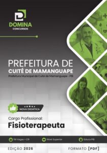 Apostila Especializada para Fisioterapeutas: Cuité de Mamanguape PB 2026