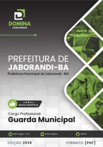 Apostila Guarda Municipal Jaborandi BA 2026: Seu Guia Completo para a Aprovação!