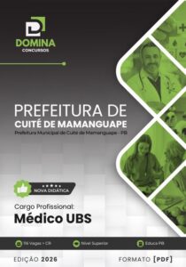 Apostila Médica 2026: Atualizações e Diretrizes em Cuité, Mamanguape – PB