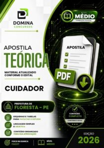 Apostila Profissional para Cuidador de Floresta – PE 2026: Formação e Capacitação