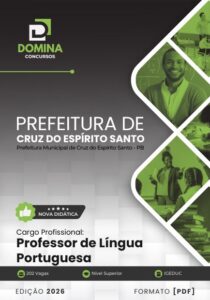 Apostila Profissional para Professores de Português – Cruz do Espírito Santo PB 2026