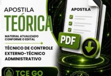 Apostila Técnica de Controle Externo: Guia Administrativo TCE-GO 2026
