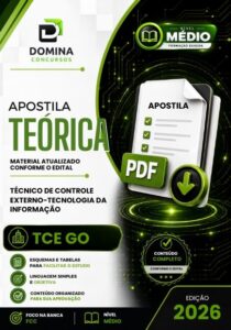 Apostila Técnica de Controle Externo em TI – TCE Goiás 2026: Guia Completo