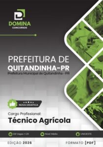 Apostila Técnico Agrícola Quitandinha PR 2026: Guia Completo para Profissionais