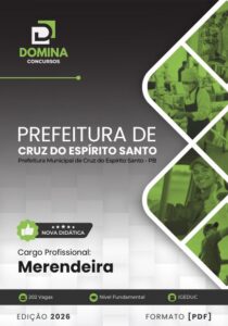Apostila da Merendeira: Diretrizes e Práticas para Cruz do Espírito Santo PB 2026