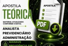 Apostila de Análise Previdenciária – MANAUSPREV AM 2026: Guia Completo para Analistas Apostila de Análise Previdenciária – MANAUSPREV AM 2026: Guia Completo para Analistas