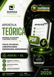 Apostila de Fiscalização Agropecuária para Engenharia Agronômica ADEAL 2026