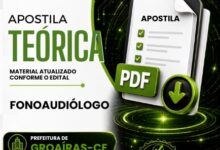 Apostila de Fonoaudiologia: Guia Profissional para Groaíras, CE – 2026