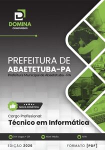 Apostila de Formação Técnica em Informática – Abaetetuba, PA 2026