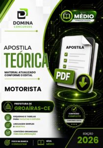 Apostila de Formação para Motoristas – Groaíras, CE 2026: Diretrizes e Conteúdos
