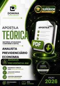 Apostila do Analista Previdenciário: Economia MANAUSPREV AM – 2026