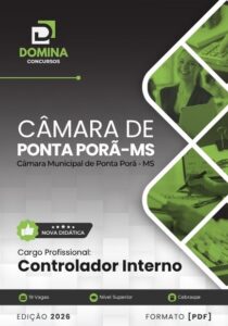 Apostila do Controlador Interno da Câmara de Ponta Porã/MS – Edição 2026