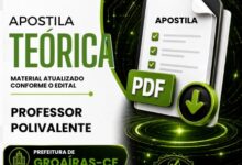 Apostila do Professor Polivalente Groaíras CE: Guia Completo para 2026