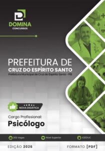Apostila do Psicólogo: Formação e Práticas em Cruz do Espírito Santo PB 2026