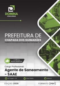 Apostila para Agente de Saneamento – SAAE Chapada dos Guimarães MT 2026