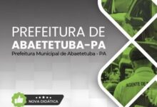 Apostila para Agente de Trânsito – Abaetetuba PA 2026: Guia Completo de Estudo Apostila para Agente de Trânsito – Abaetetuba PA 2026: Guia Completo de Estudo