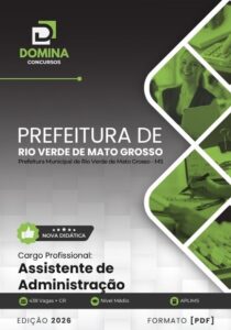 Apostila para Assistente de Administração – Rio Verde de Mato Grosso/MS 2026