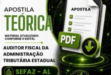 Apostila para Auditor Fiscal da SEF-AL 2026: Preparação e Conteúdos Essenciais Apostila para Auditor Fiscal da SEF-AL 2026: Preparação e Conteúdos Essenciais