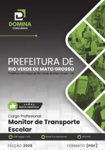 Apostila para Formação de Monitores de Transporte Escolar – Rio Verde/MS 2026