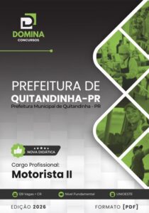 Apostila para Motorista Quitandinha PR: Preparação Completa 2026
