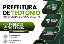 Apostila para Professores de Ciências – Teotônio Vilela AL 2026