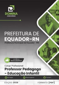 Apostila para Professores de Educação Infantil: Equador/RN 2026