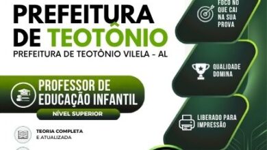 Apostila para Professores de Educação Infantil – Teotônio Vilela AL 2026 Apostila para Professores de Educação Infantil – Teotônio Vilela AL 2026
