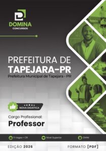 Apostila para Professores de Tapejara – PR: Conteúdos 2026 Atualizados