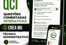 Descubra 750 Questões Comentadas para o Técnico Administrativo CREA MG 2026!