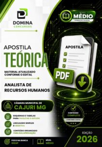 Descubra Tudo Sobre a Apostila para Analista de RH da Câmara de Cajuri MG 2026!