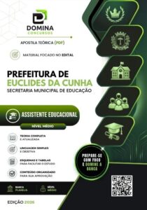 Descubra a Apostila Assistente Educacional: Transforme sua Aprendizagem em Euclides da Cunha 2026!
