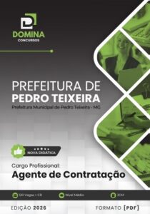 Descubra a Apostila do Agente de Contratação Pedro Teixeira MG 2026: Prepare-se!