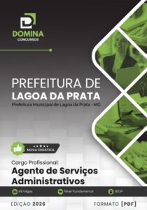 Descubra a Apostila do Agente de Serviços Administrativos da Prefeitura de Lagoa da Prata – 2026!